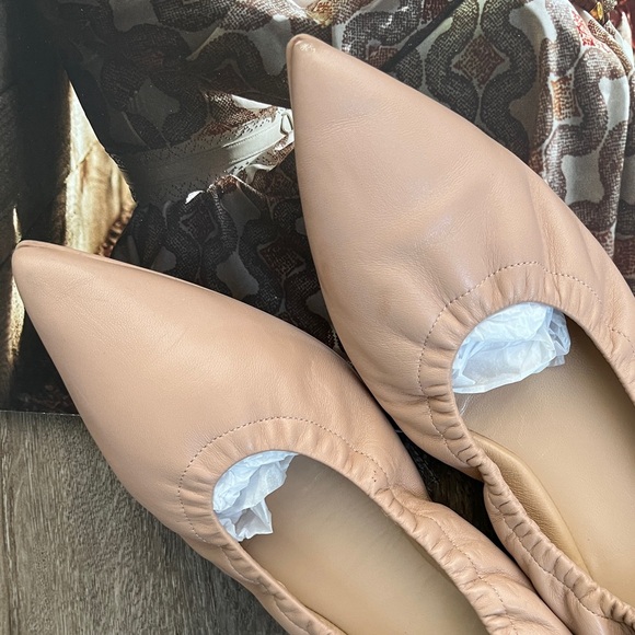 🌹🌹🌹HP Luxurious Gianvito Rossi Lambskin Ballet Flats - Picture 3 of 7